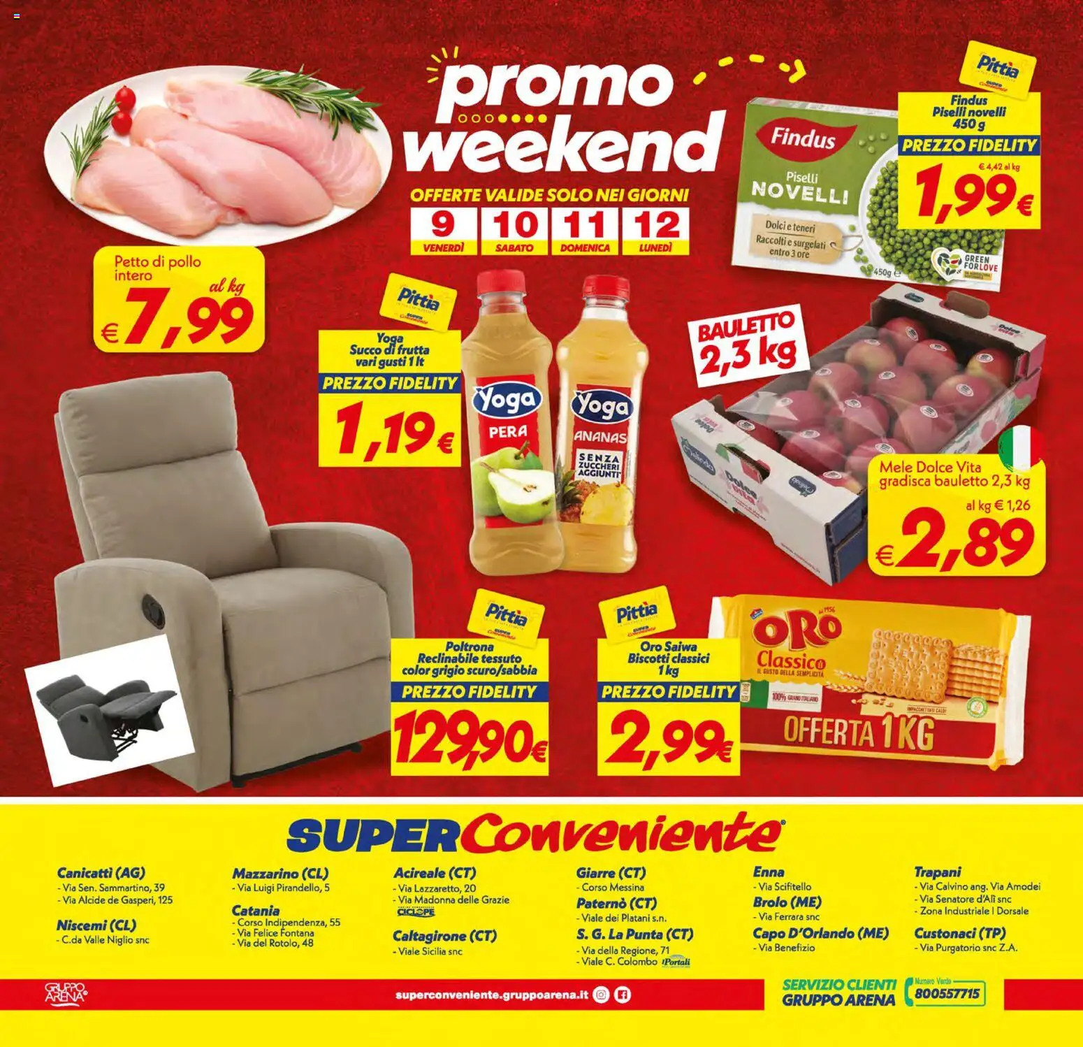 Volantino SuperConveniente del 05.01.2026 | Pagina: 20 | Prodotti: Succo, Pollo, Mele, Pera