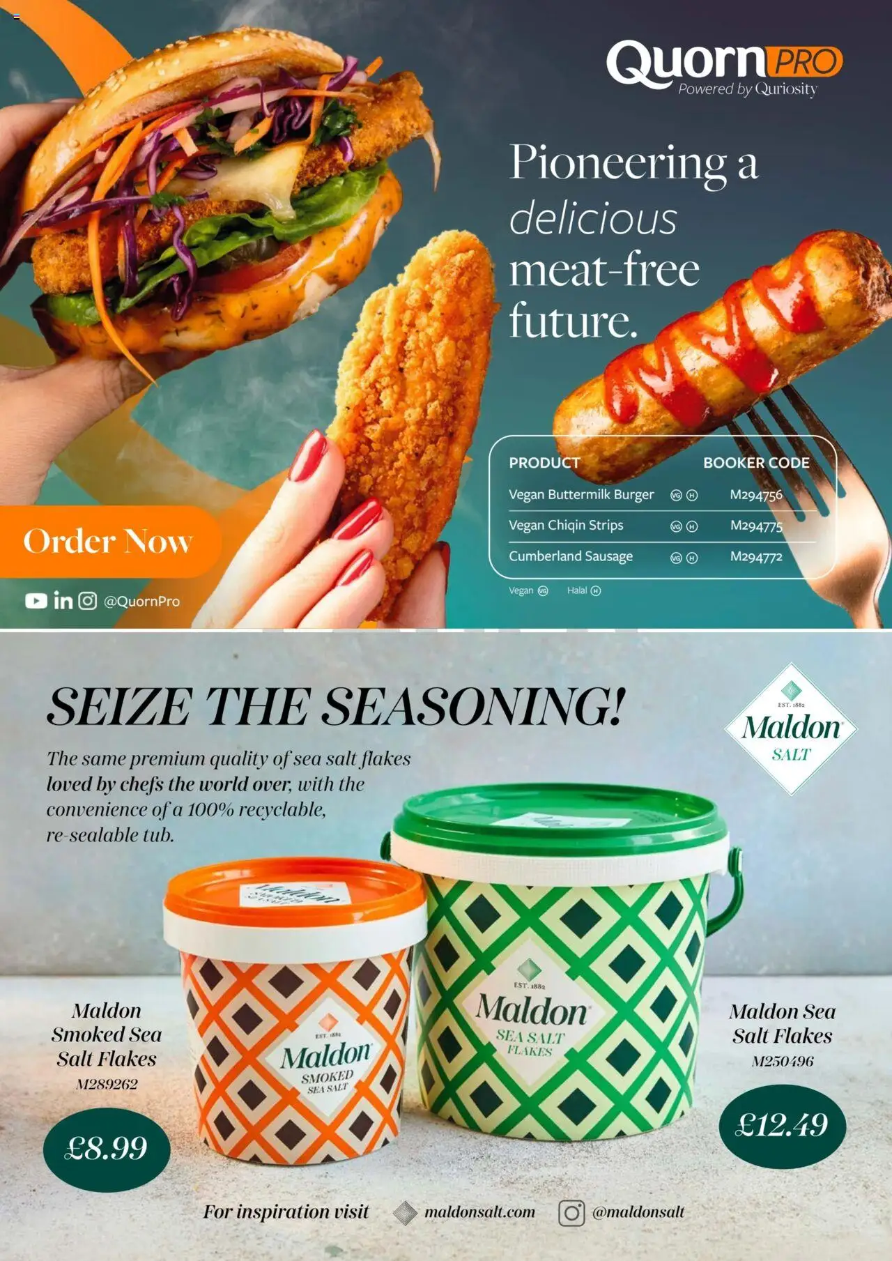  | Page: 119 | Products: Burger, Flakes, Sausage, Sea salt