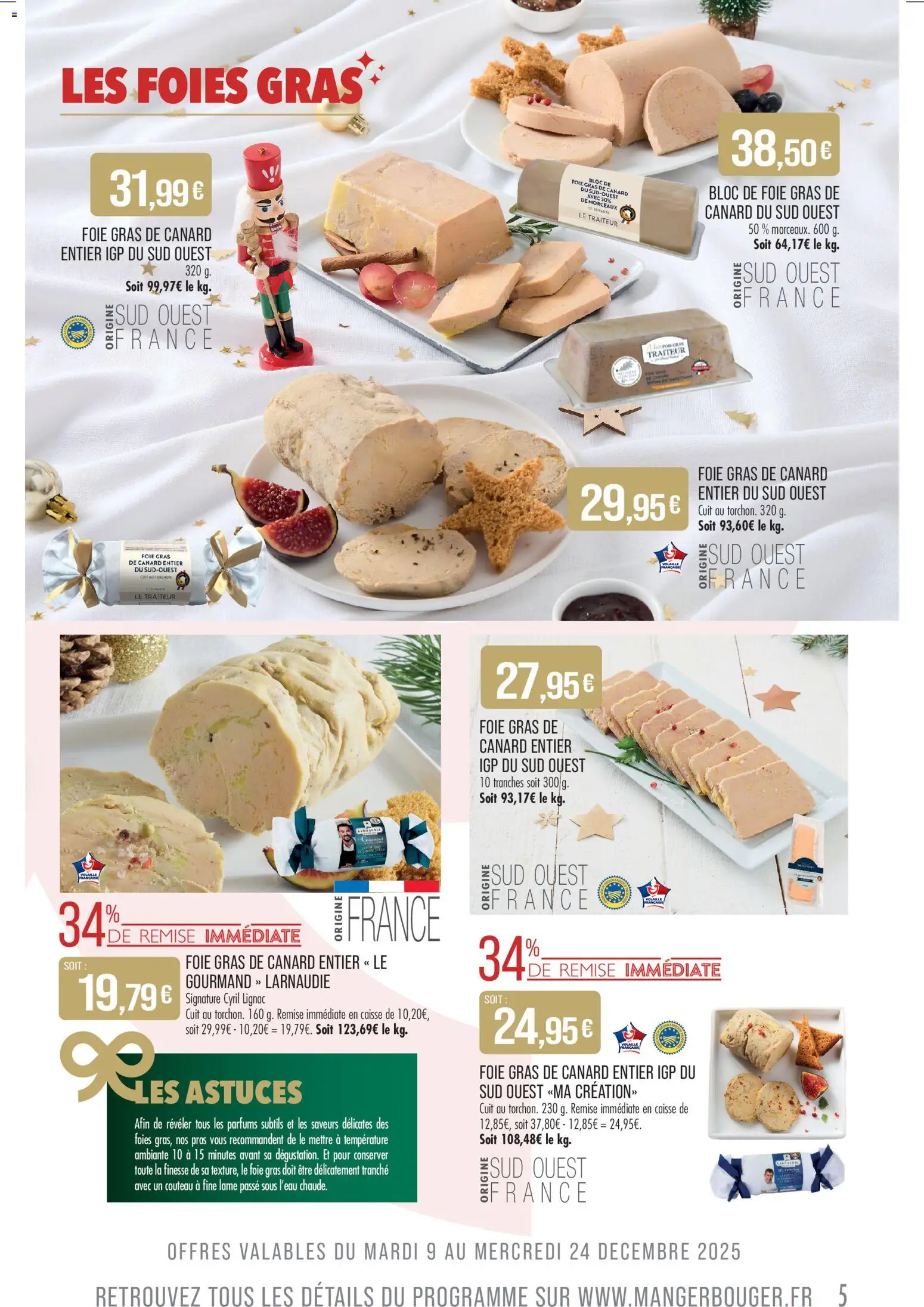 {H1} | Page: 5 | Produits: Torchon, Volaille, Foie gras de canard entier, Bloc de foie gras