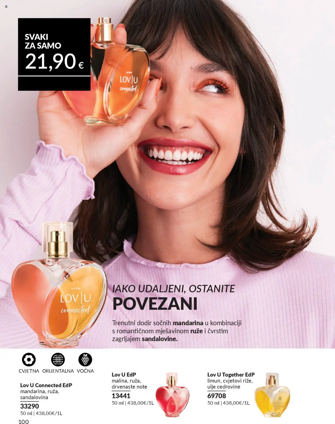 Avon katalog | vrijedi od 30.09.2025 | Stranica: 100 | Proizvodi: Mandarina, Ulje