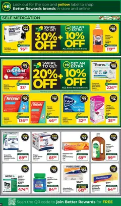 Dis-Chem specials catalogue – valid from 14.04.2026 | Page: 6 | Products: Monitor, Antiseptic liquid, Powder, Syrup
