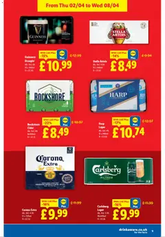 Preview of Lidl - Easter valid from 02.04.2026 | Page: 9 | Products: Apple, Beer, Apple cider