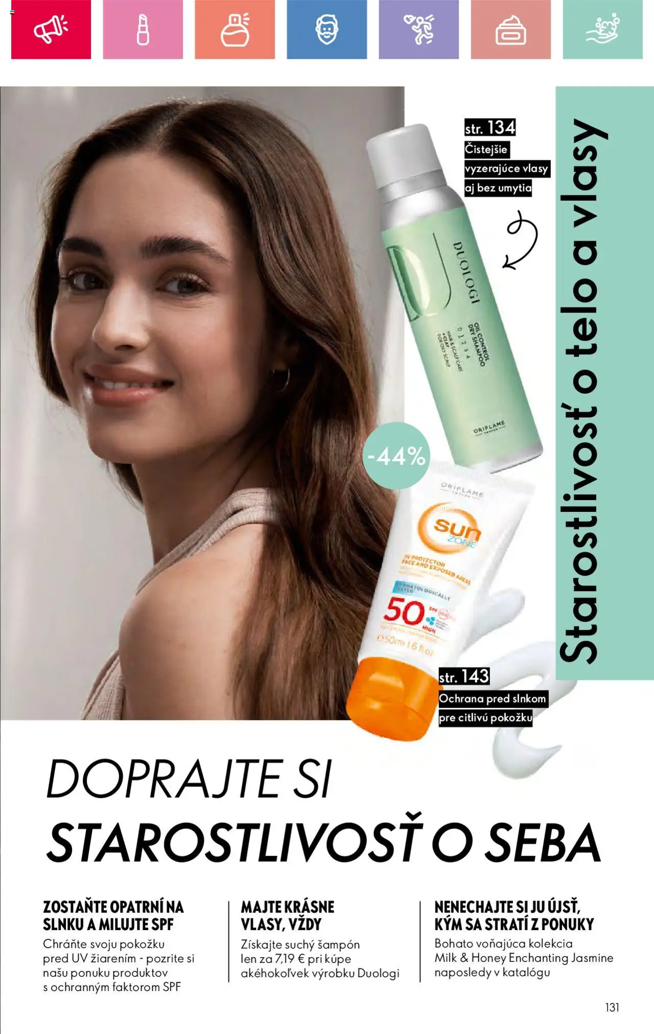 Katalóg Oriflame 9 2025 │ platný od 15.06.2025 | Strana: 131 | Produkty: Šampón