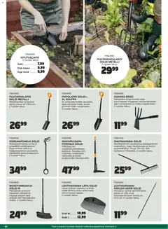 Tokmanni-mainoslehti voimassa 02.04.2026 alkaen | Sivu: 80 | Tuotteet: Puutarhalapio, Lapio
