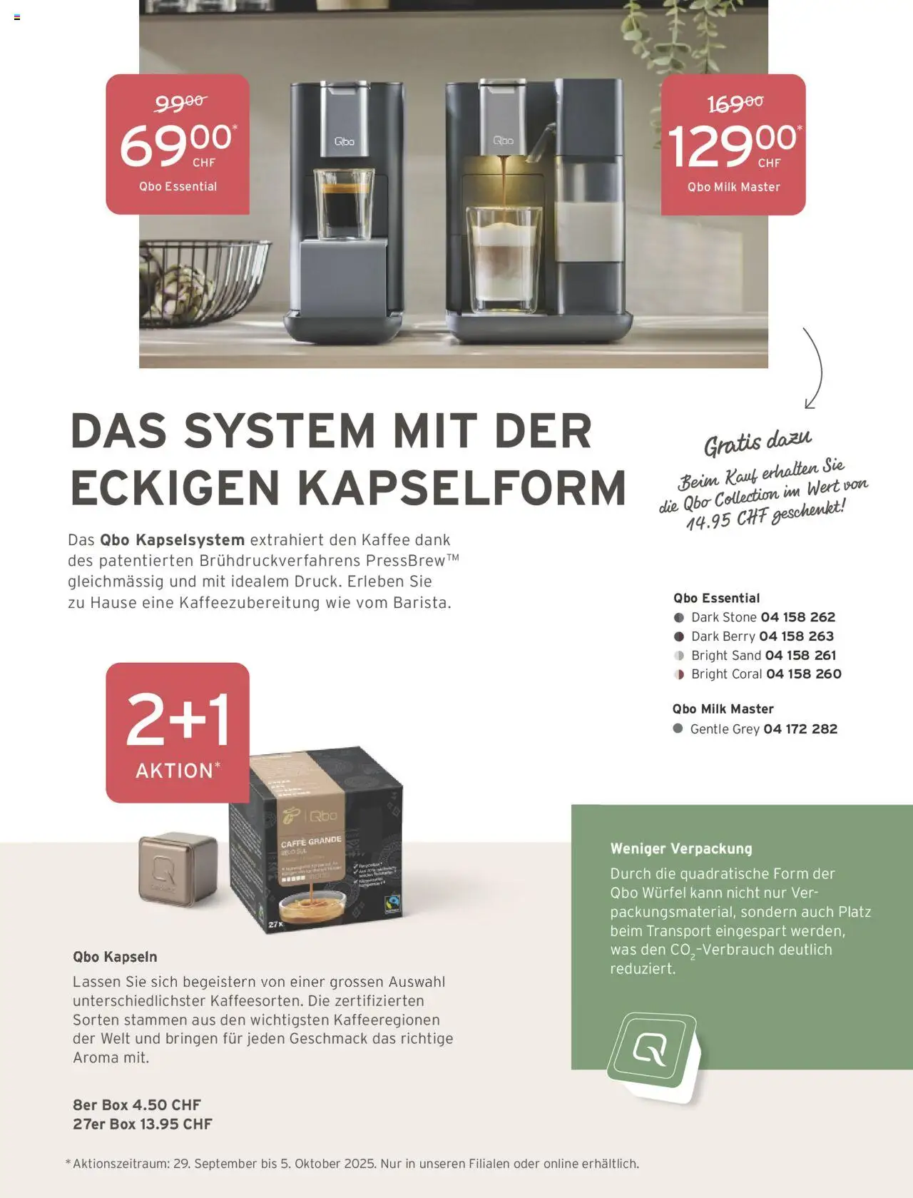 Tchibo Aktionen – gültig ab 10.10.2025 | Seite: 156 | Produkte: Box, Kaffee