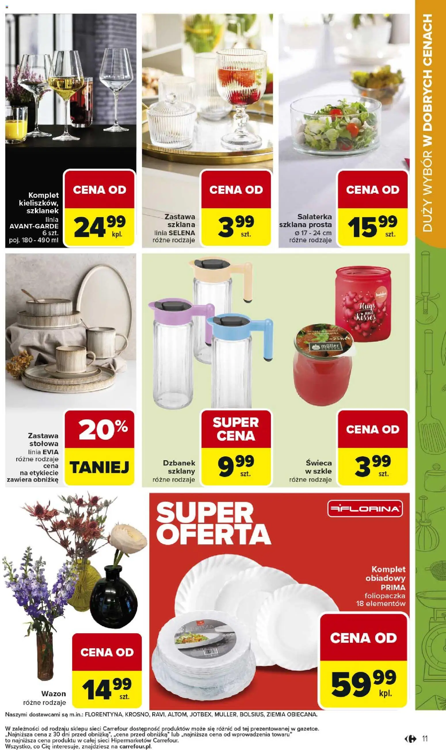 Carrefour gazetka - Łap super okazje od 02.03.2026 | Strona: 11 | Produkty: Dzbanek, Ziemia, Wazon
