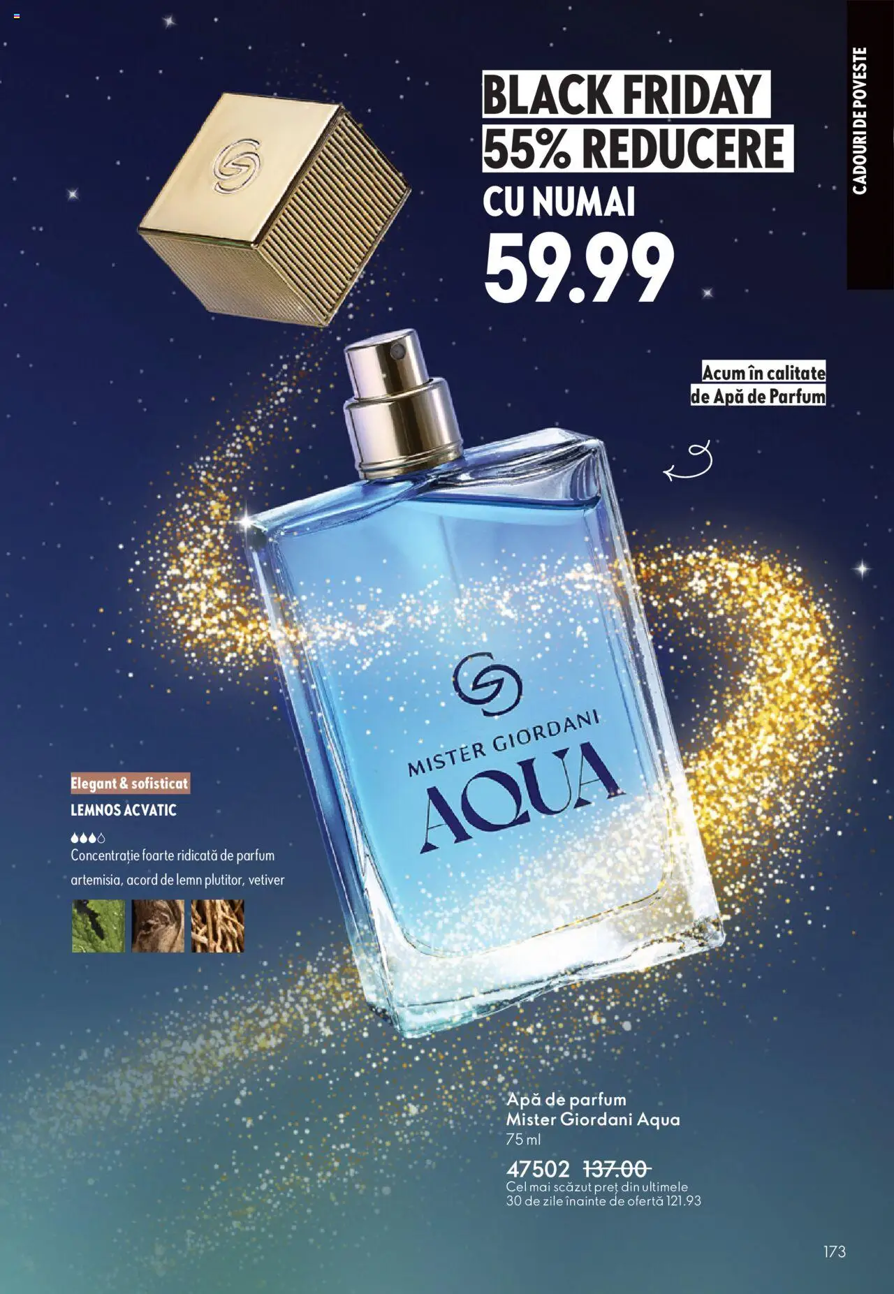 Noul catalog Oriflame – valabil de la 12.11.2025 | Pagină: 173 | Produse: Apă de parfum, Parfum, Apă