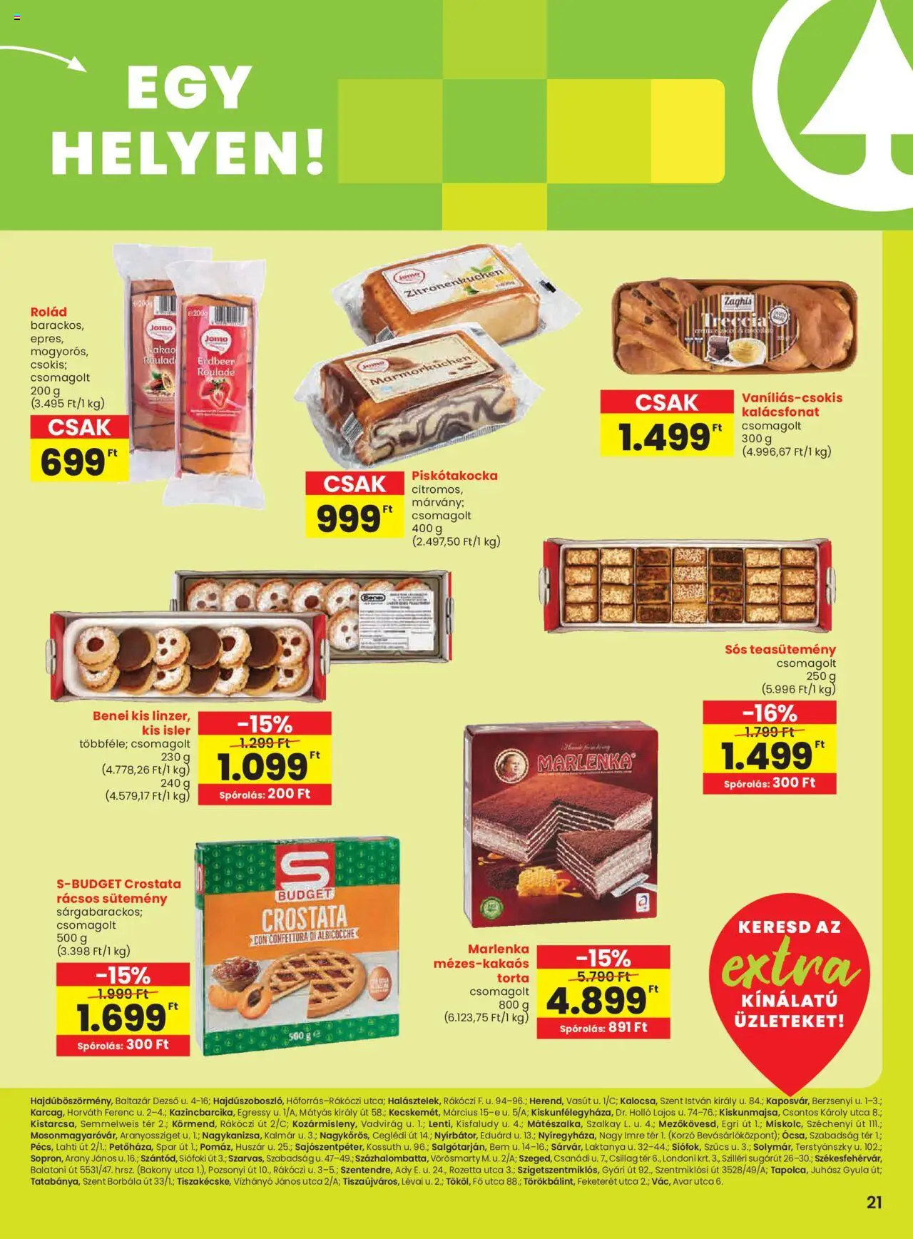 Spar akciós ujság - amely érvényes a következő dátumtól: 05.06.2025 | Oldal: 2 | Termékek: Torta, Teasütemény, Sütemény