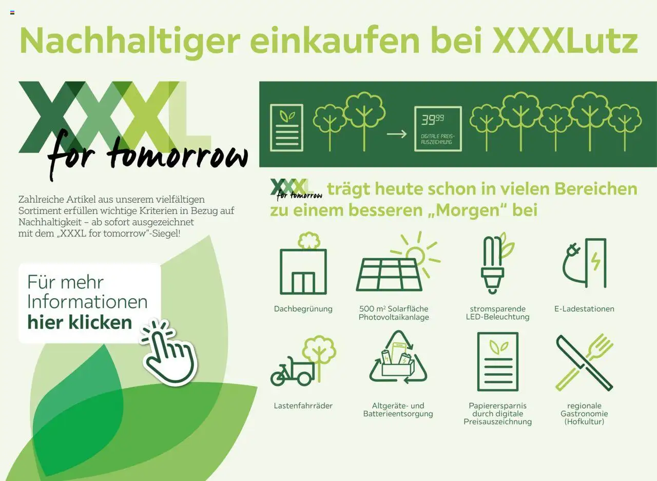 XXXL Lutz Nr. 1 beim Preis - gültig ab dem 18.08.2025 | Seite: 34