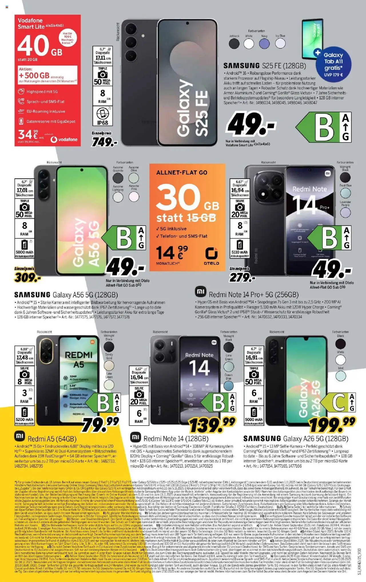 Medimax Prospekt Bautzen – gültig ab 11.10.2025 | Seite: 3 | Produkte: Samsung, Seife, Salz, Telefon