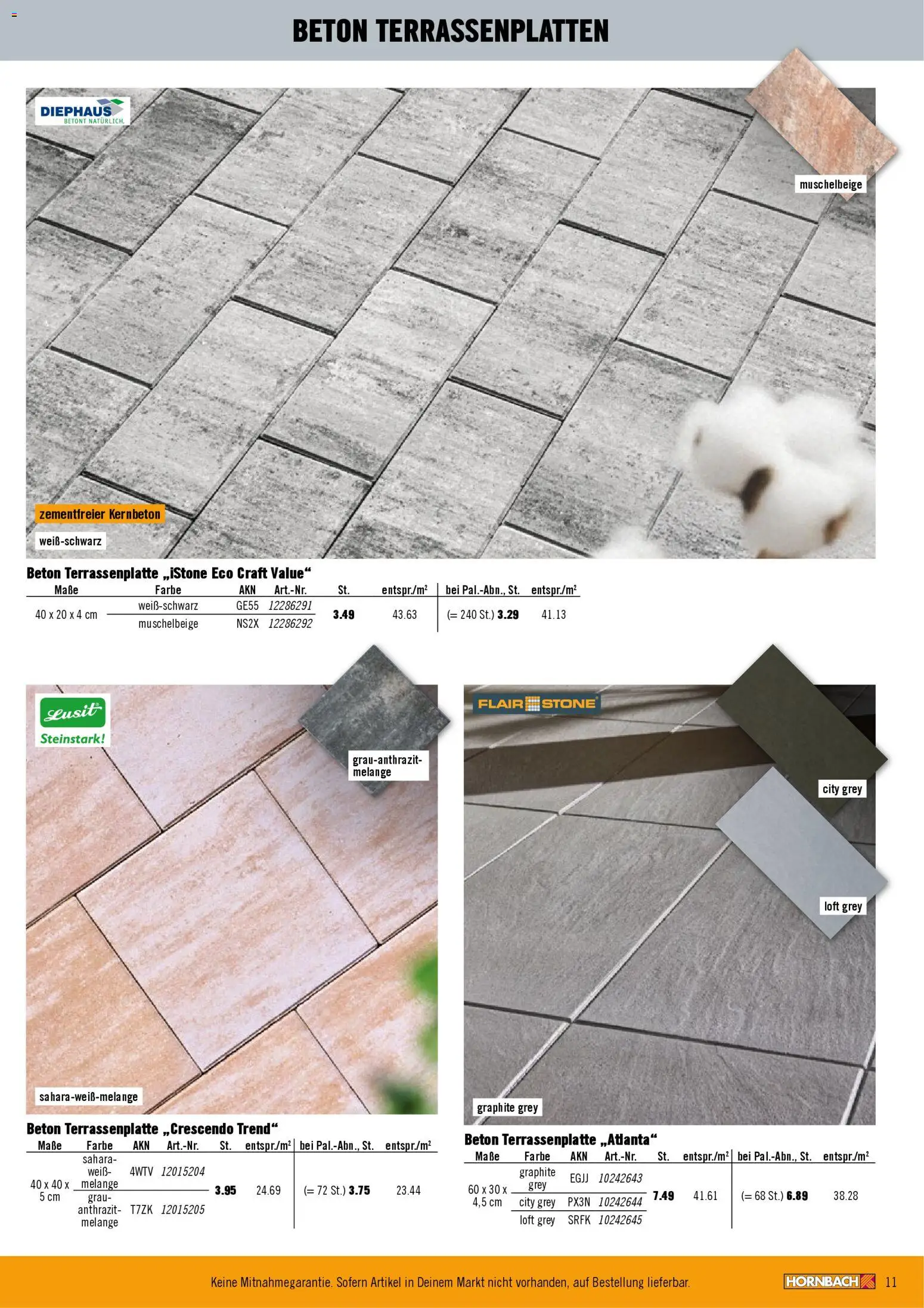 Hornbach Garten- & Terrassengestaltung – gültig ab 12.02.2026 | Seite: 11