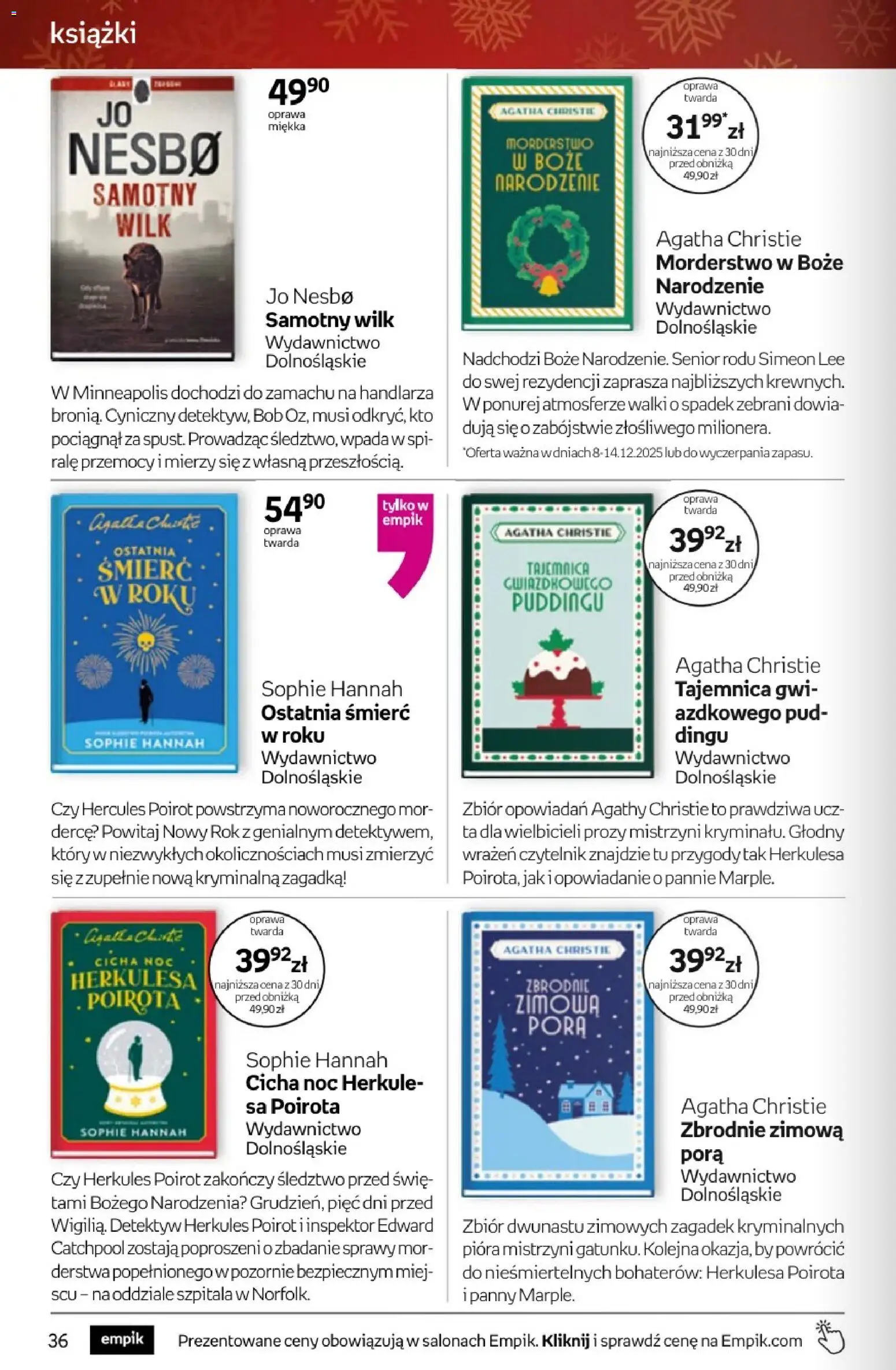 Empik promocje - Tom kultury Książki od 10.12.2025 | Strona: 36 | Produkty: Bób, Książki