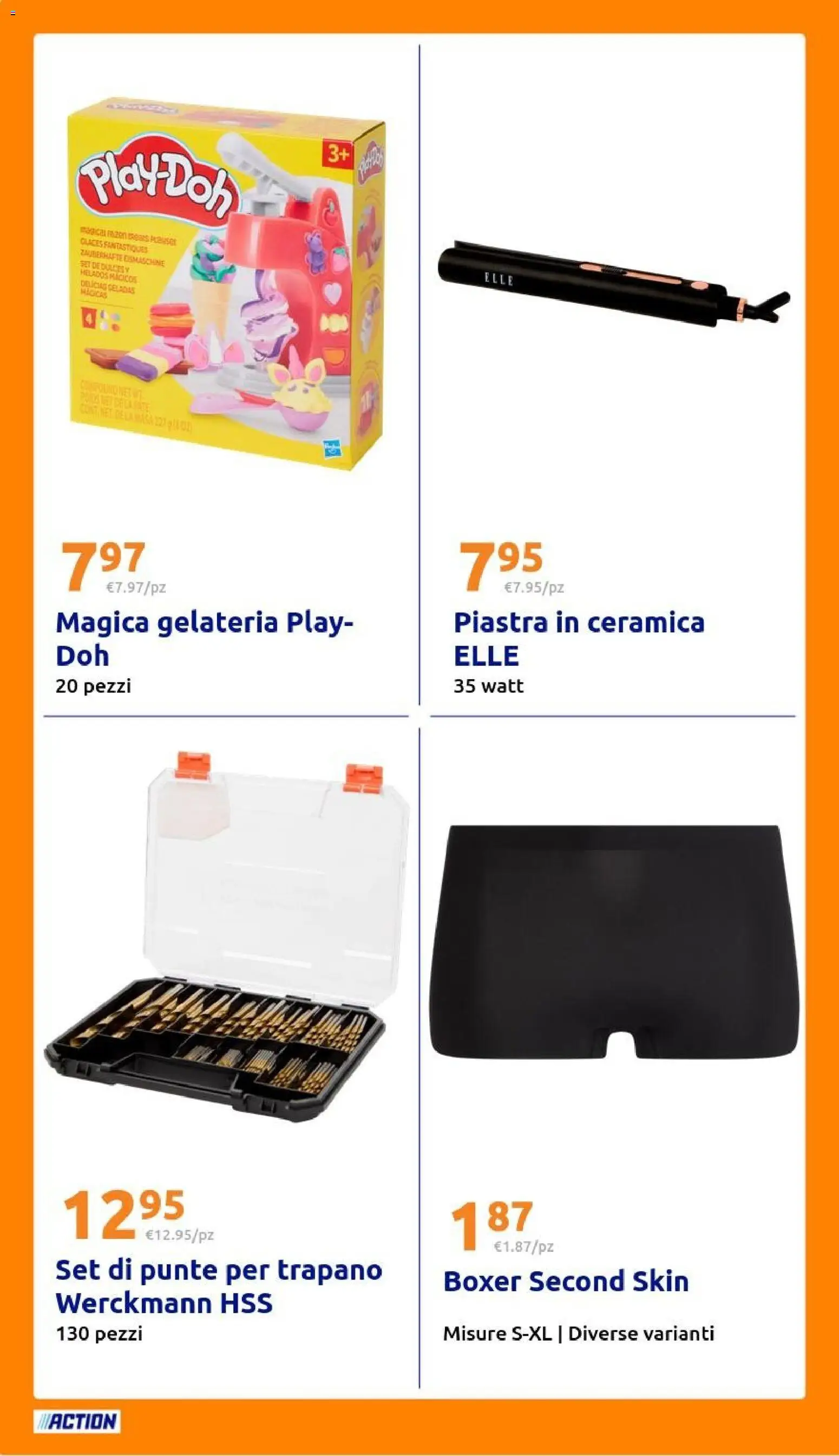 Volantino Action del 18.03.2026 | Pagina: 24 | Prodotti: Boxer, Trapano