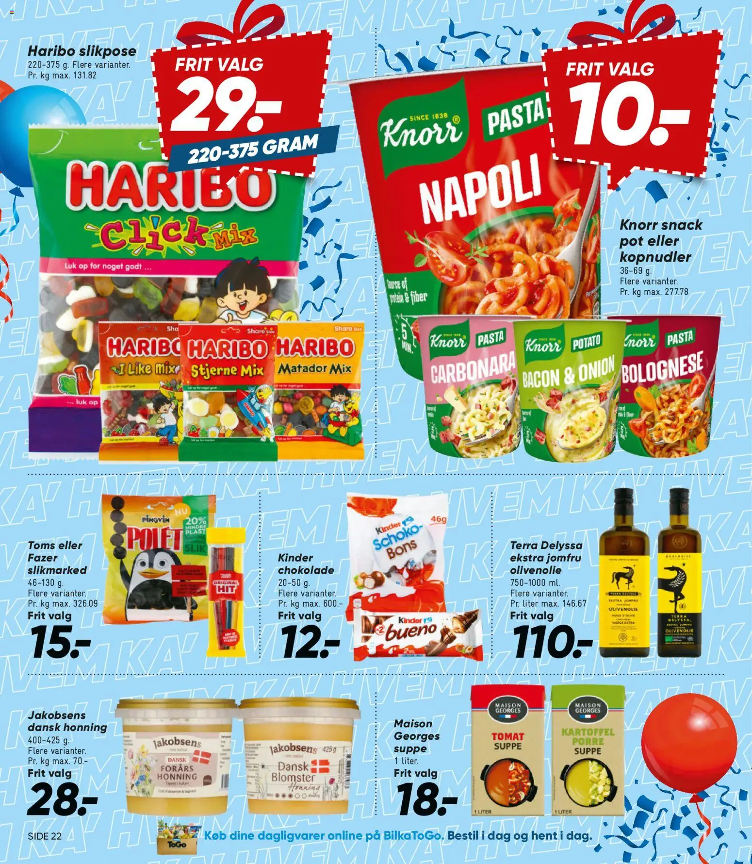 Bilka tilbudsavis – gyldig fra 20.02.2026 | Side: 31 | Produkter: Chokolade, Bacon, Olivenolie, Lingerie