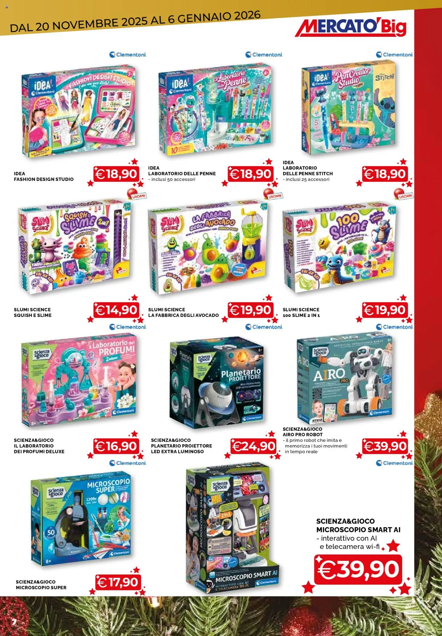 Volantino Mercatò del 20.11.2025 | Pagina: 7 | Prodotti: Avocado, Robot, Penne