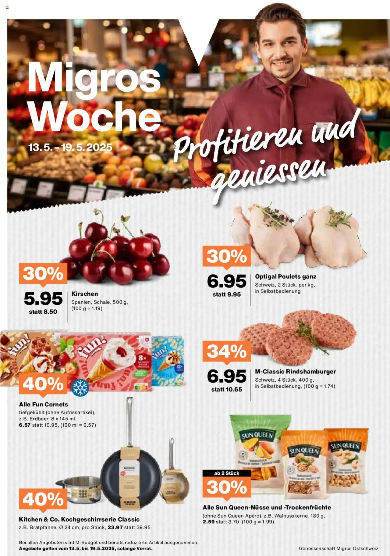 MIGROS AKTIONEN【ab dienstag 20.05.2025】nächste Woche
