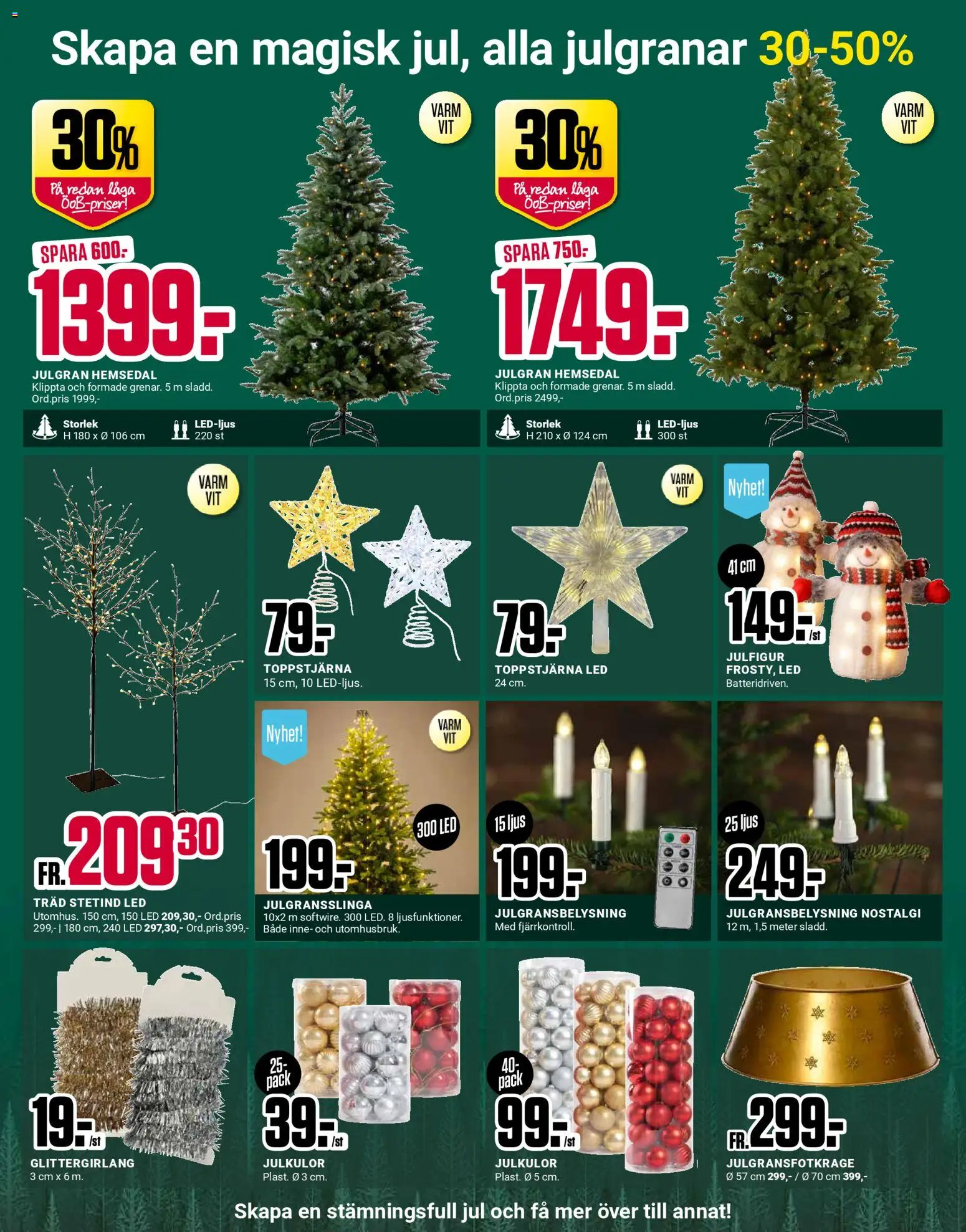 ÖoB reklamblad aktuell från 08.12.2025 | Sida: 2 | Produkter: Ljus