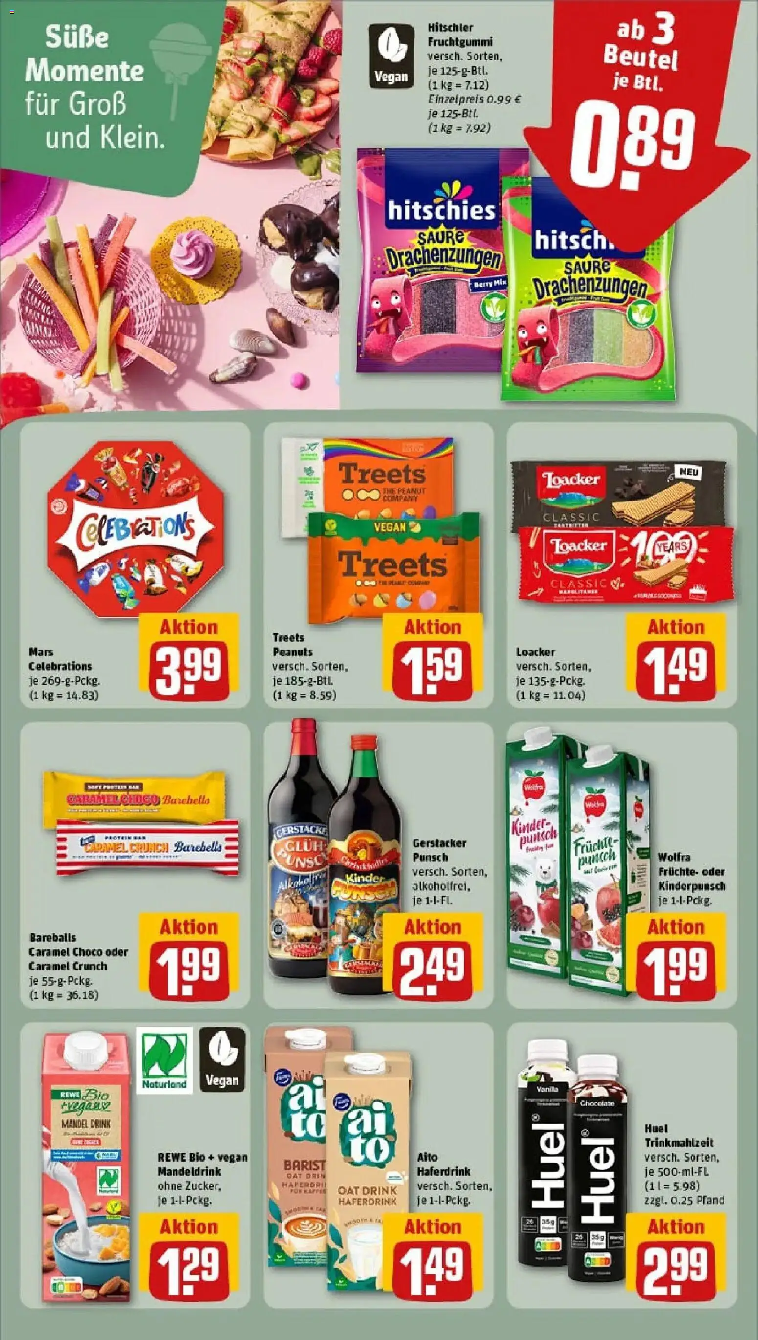 Rewe prospekt Ebersberg	 – gültig ab 10.11.2025 | Seite: 15 | Produkte: Celebrations, Mars, Haferdrink