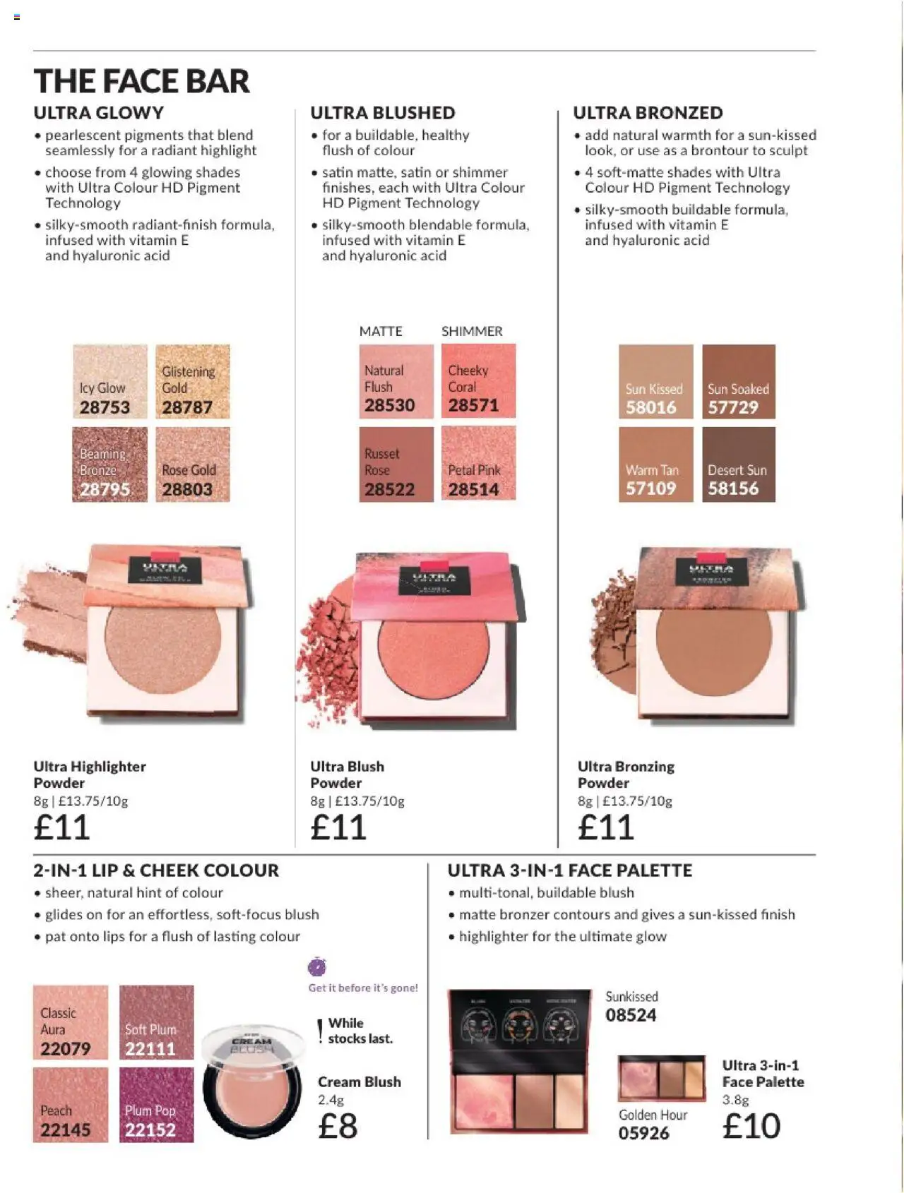  | Page: 34 | Products: Powder, Bronzer, Cream