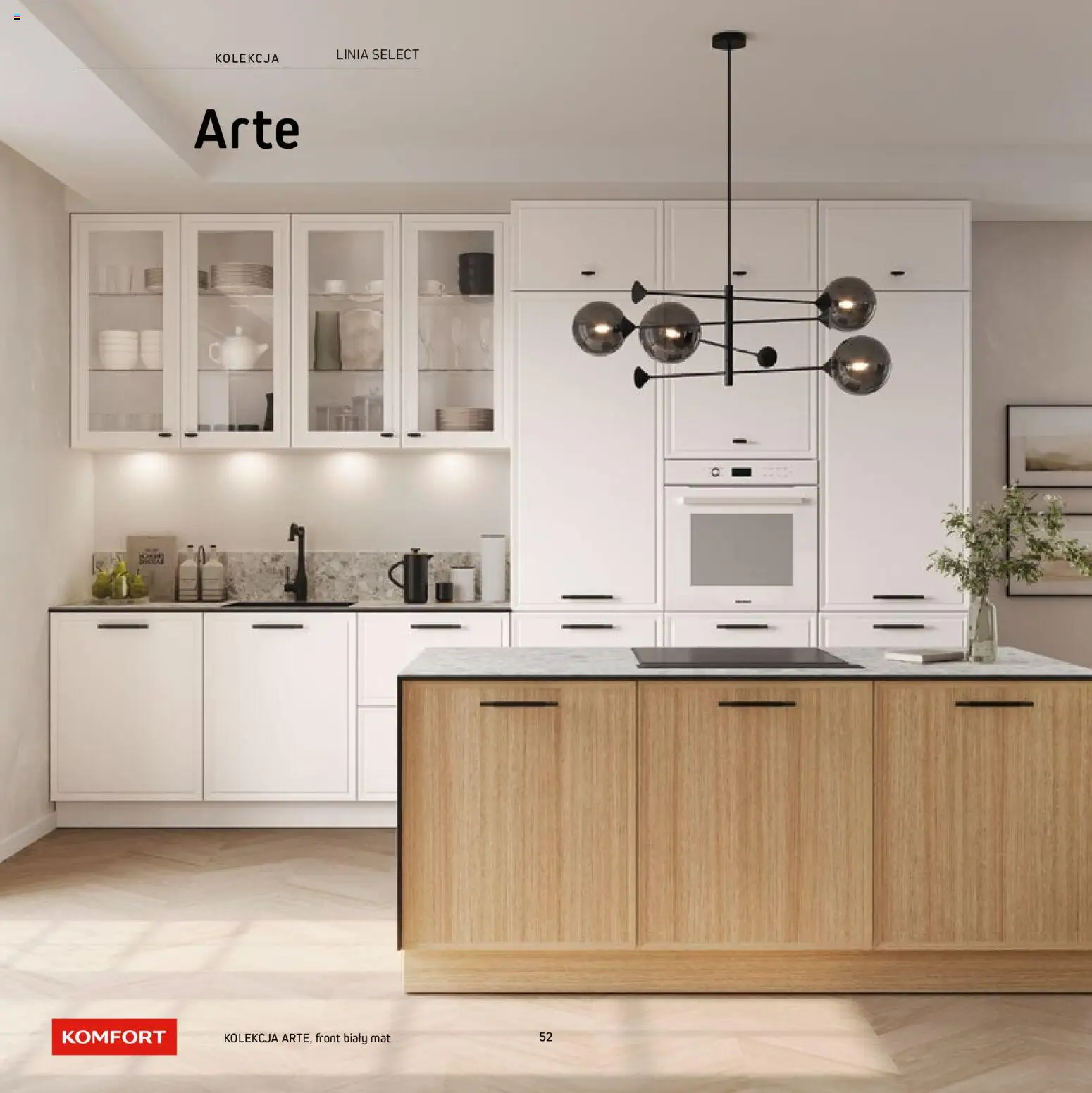 Komfort Gazetka - Katalog kuchnie od 15.12.2025 | Strona: 52