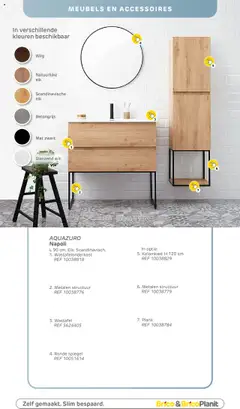 Brico Plan-it Badkamermagazine - Voorbeeld van een folder van Brico Plan-it, geldig van 28.04.2025 | Pagina: 25 | Producten: Plank, Spiegel