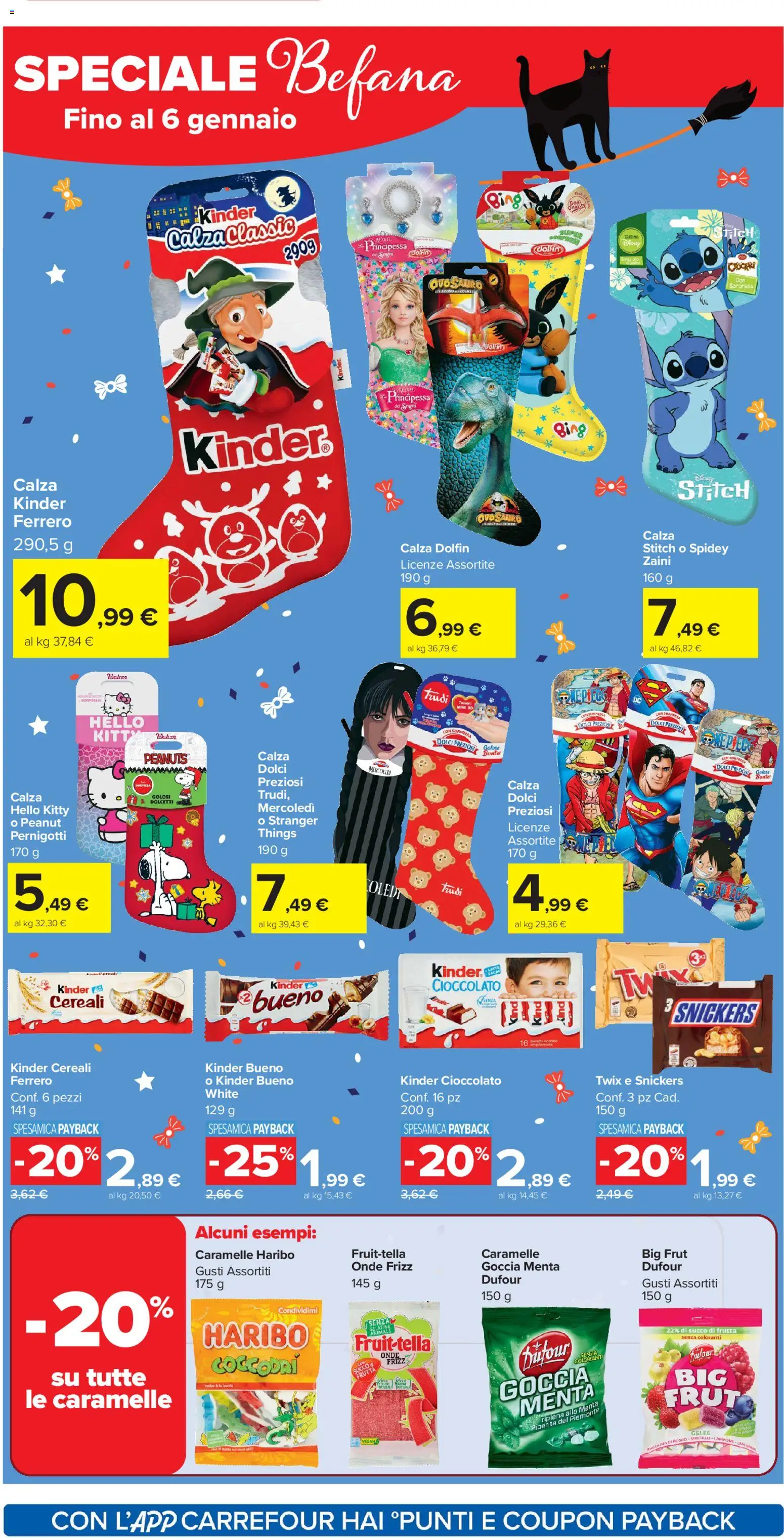 Volantino Carrefour del 02.01.2026 | Pagina: 10 | Prodotti: Cereali, Lampone, Menta, Succo di frutta