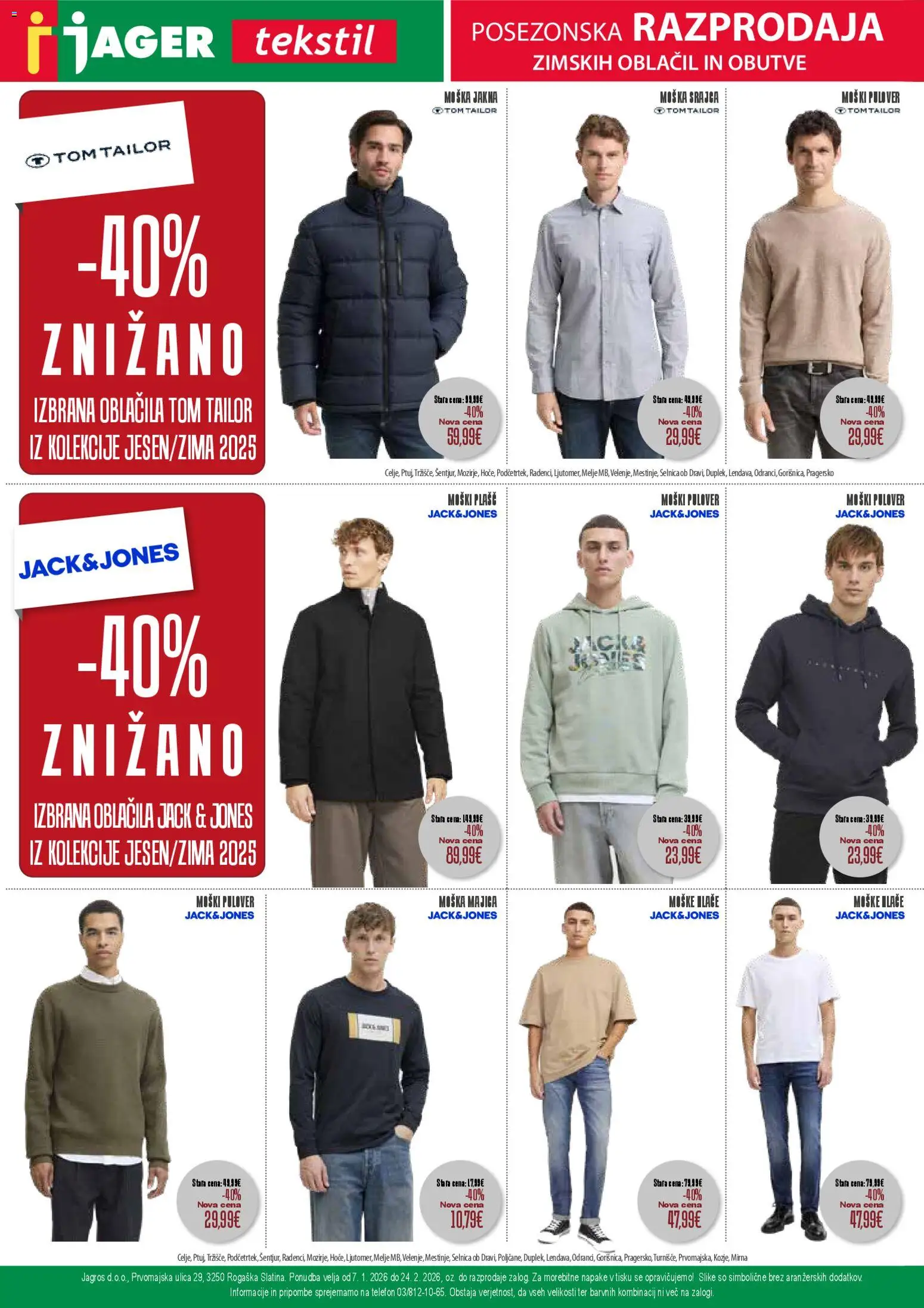 Novi Jager katalog ponudbe – veljaven od 07.01.2026 | Stran: 5 | Izdelki: Majica, Pulover, Jakna, Plasc