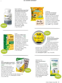 Alnatura Prospekt ab 01.01.2026 gültig | Seite: 57 | Produkte: Bad, Küche, Waschmaschine, Ananas