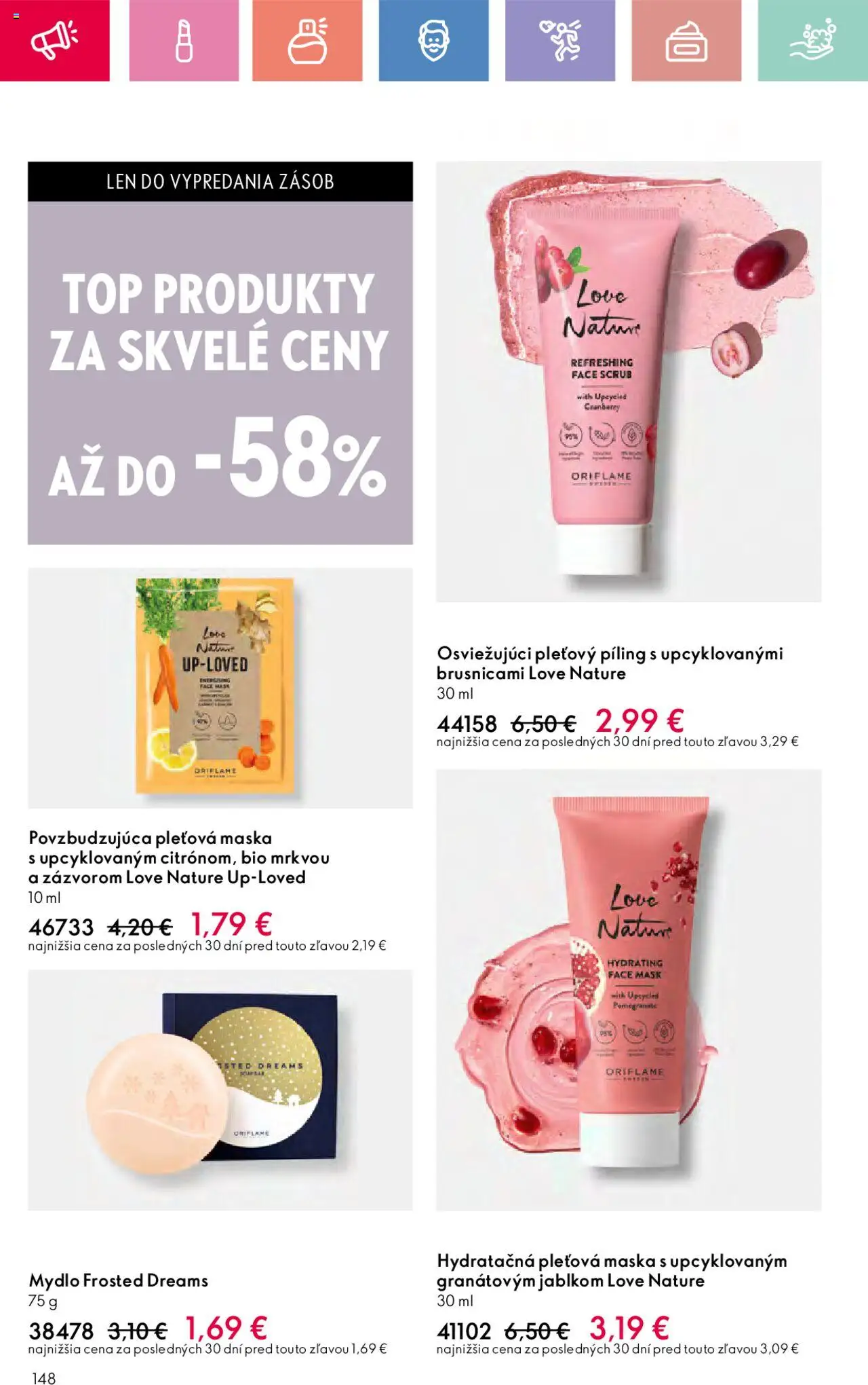 Katalóg Oriflame 10 2025 │ platný od 06.07.2025 | Strana: 148 | Produkty: Maska, Mydlo