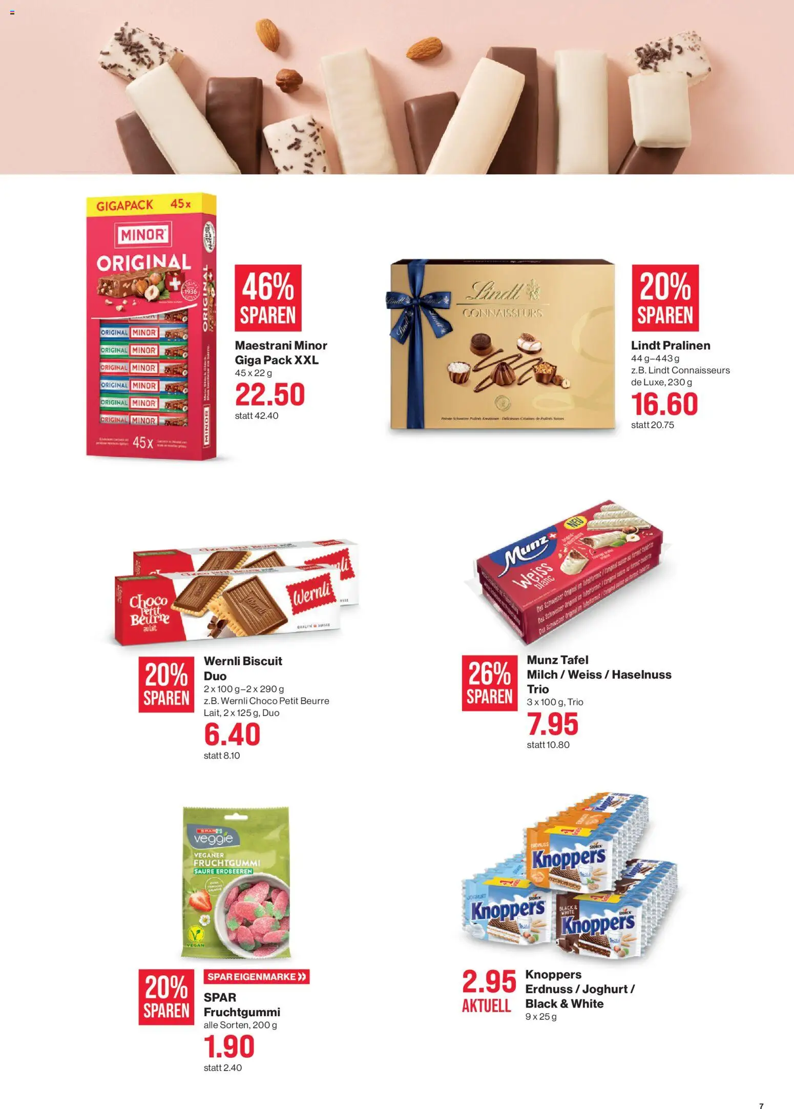SPAR - SPAR Handels AG – gültig ab 16.04.2026 | Seite: 7 | Produkte: Milch, Joghurt, Erdbeeren