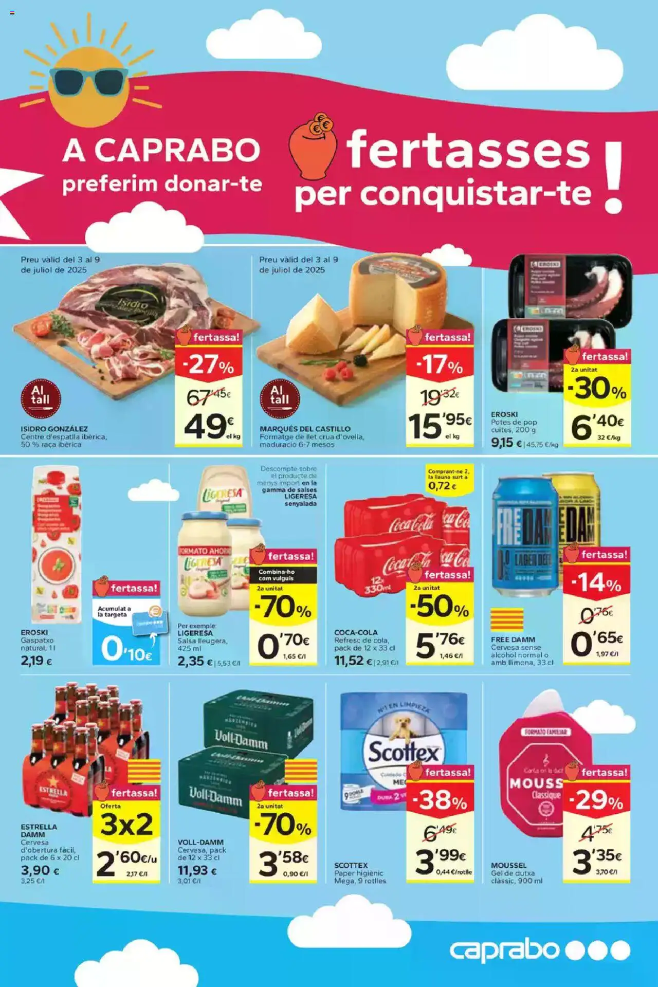 Caprabo folleto │ válido desde el 03.07.2025 | Página: 3 | Productos: Gazpacho