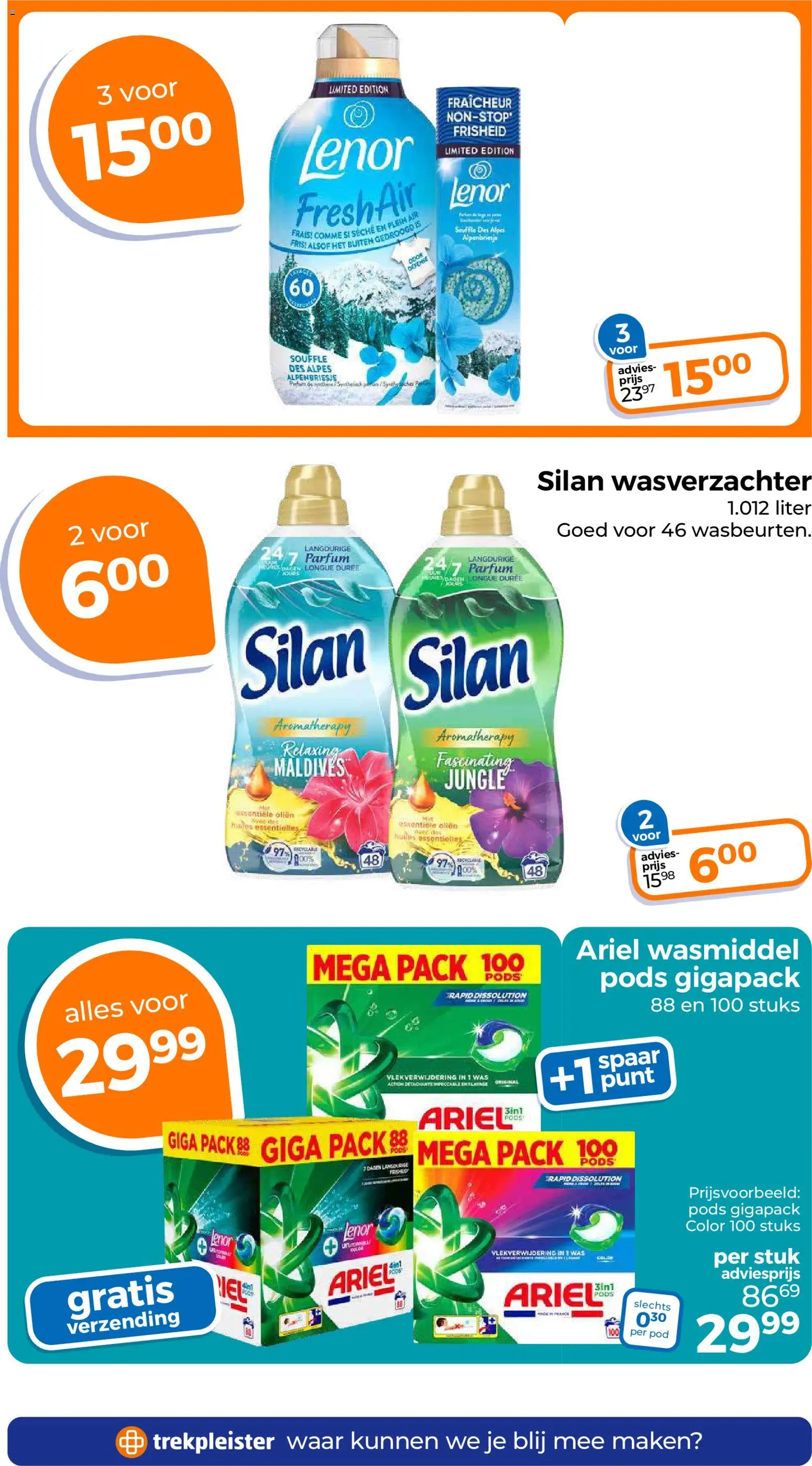 {H1} | Pagina: 61 | Producten: Wasmiddel, Wasverzachter, Oliën, Parfum
