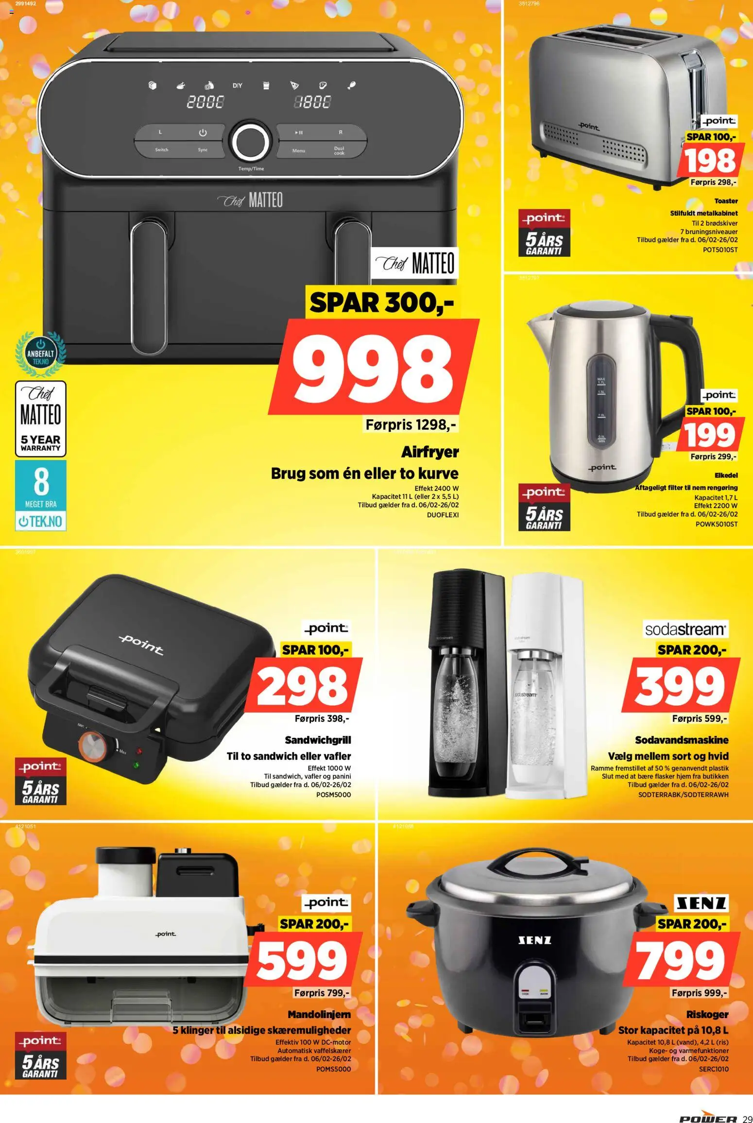 Power tilbudsavis – gyldig fra 20.02.2026 | Side: 29 | Produkter: Ris, Vafler, Søm