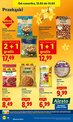 Pogląd oferty "ALESTO Żurawina suszona, XXL, 250 g" - ważna od 12.03.2026 | Strona: 68