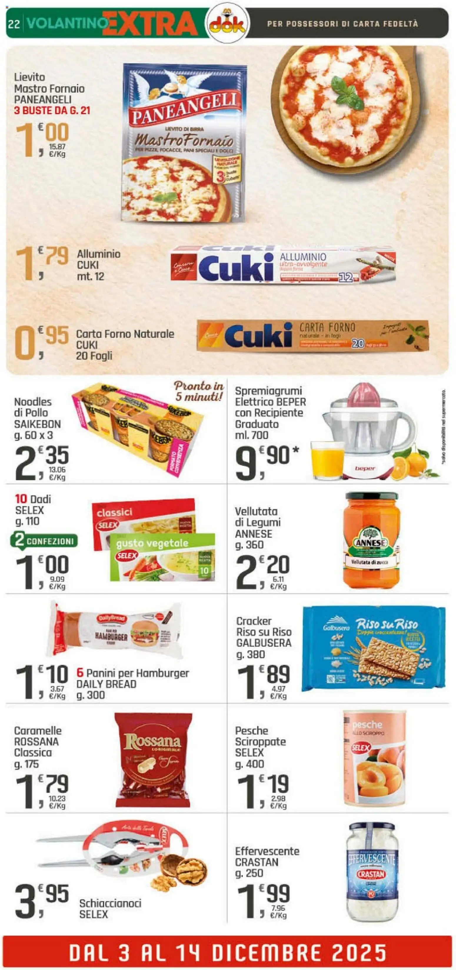 Volantino DOK del 03.12.2025 | Pagina: 22
