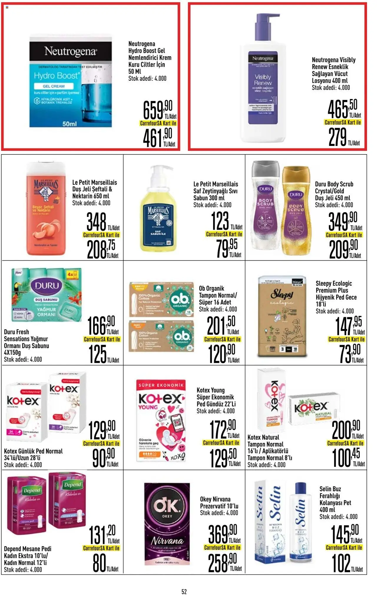 CarrefourSA Katalog - 01.08.2025 tarihinden itibaren geçerlidir | Sayfa: 52 | Ürünler: Duş, Sabun, Duş jeli, Şeftali