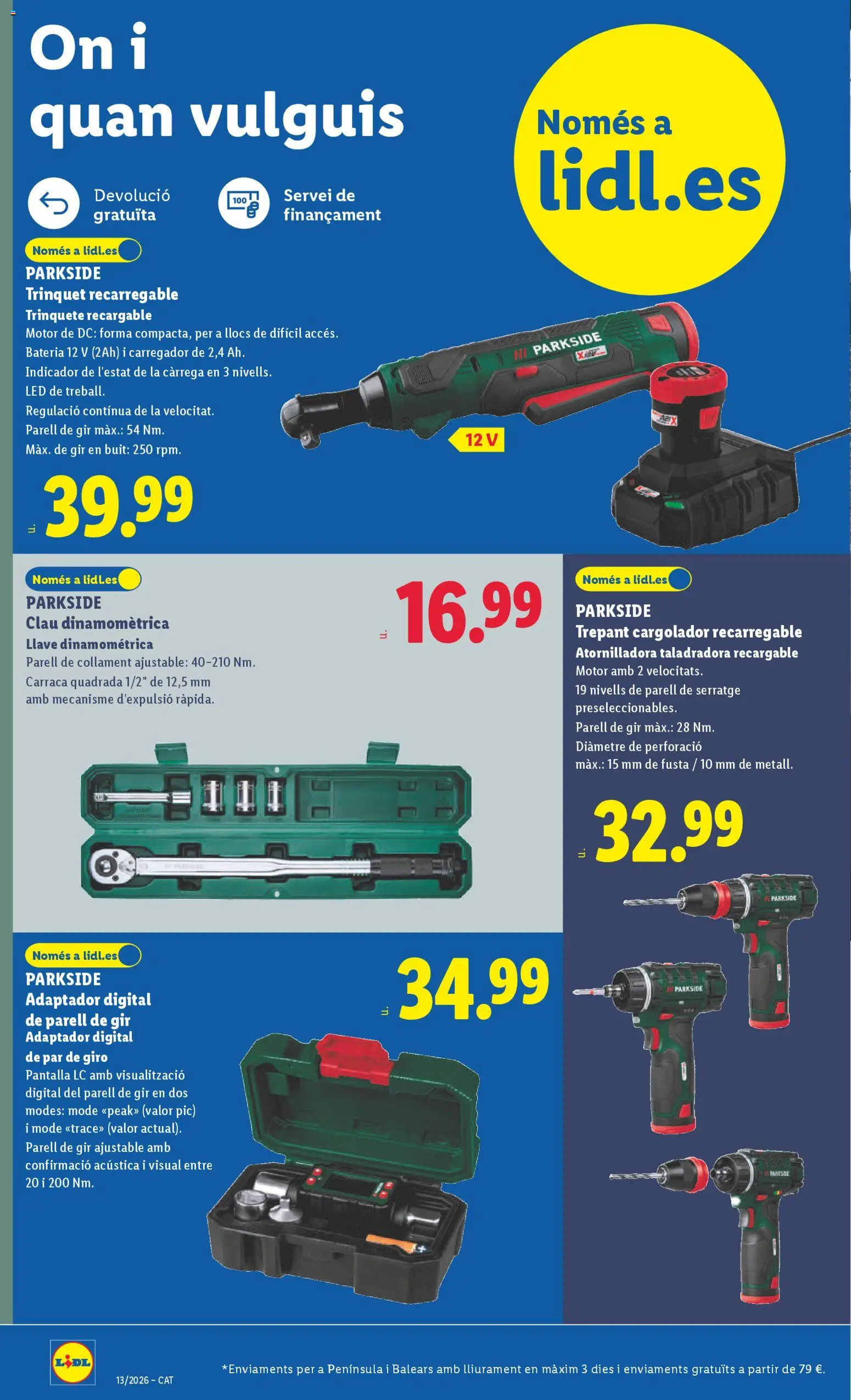 Lidl folleto de bazar │ válido desde el 16.03.2026 | Página: 2 | Productos: Adaptador, Batería