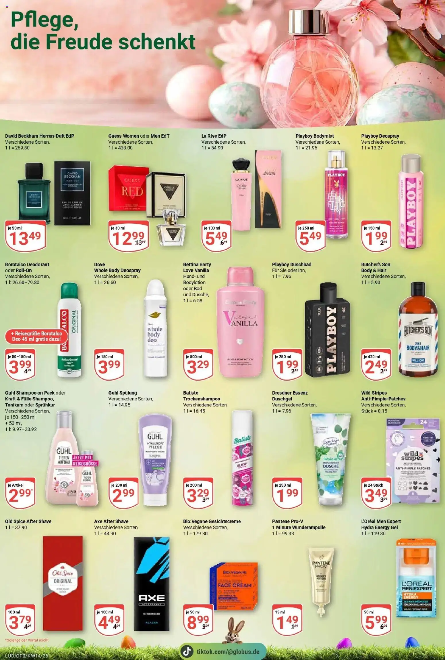 Globus prospekt Ludwigshafen-Oggersheim	 – gültig ab 30.03.2026 | Seite: 29 | Produkte: Dusche, Spülung, Deodorant, Axe