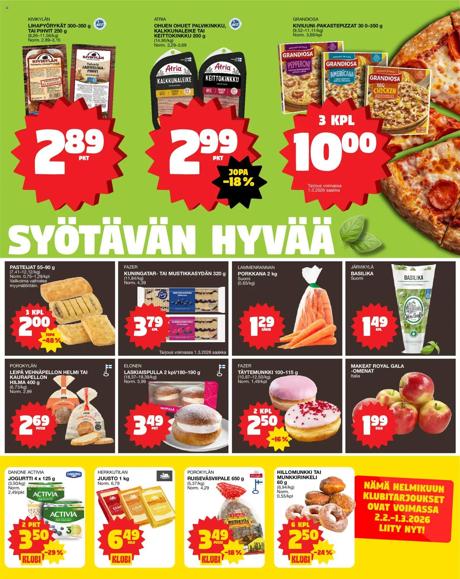 Tokmanni Ruokatarjoukset – voimassa 05.02.2026 alkaen | Sivu: 3