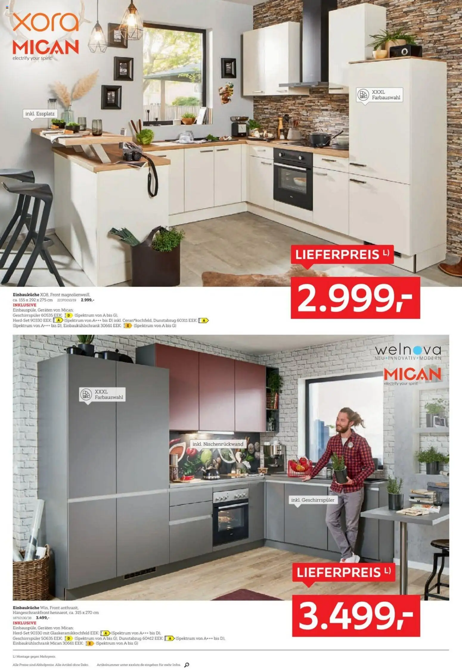 XXXL Lutz Prospekt 	 – gültig ab 20.12.2025 | Seite: 18 | Produkte: Geschirrspüler, Einbauküche, Dunstabzug