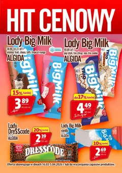 Pogląd oferty "Prim Market promocja - Lody Algida" - ważna od 16.03.2026