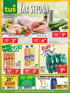 Tuš katalog akcije – veljaven od 22.04.2026