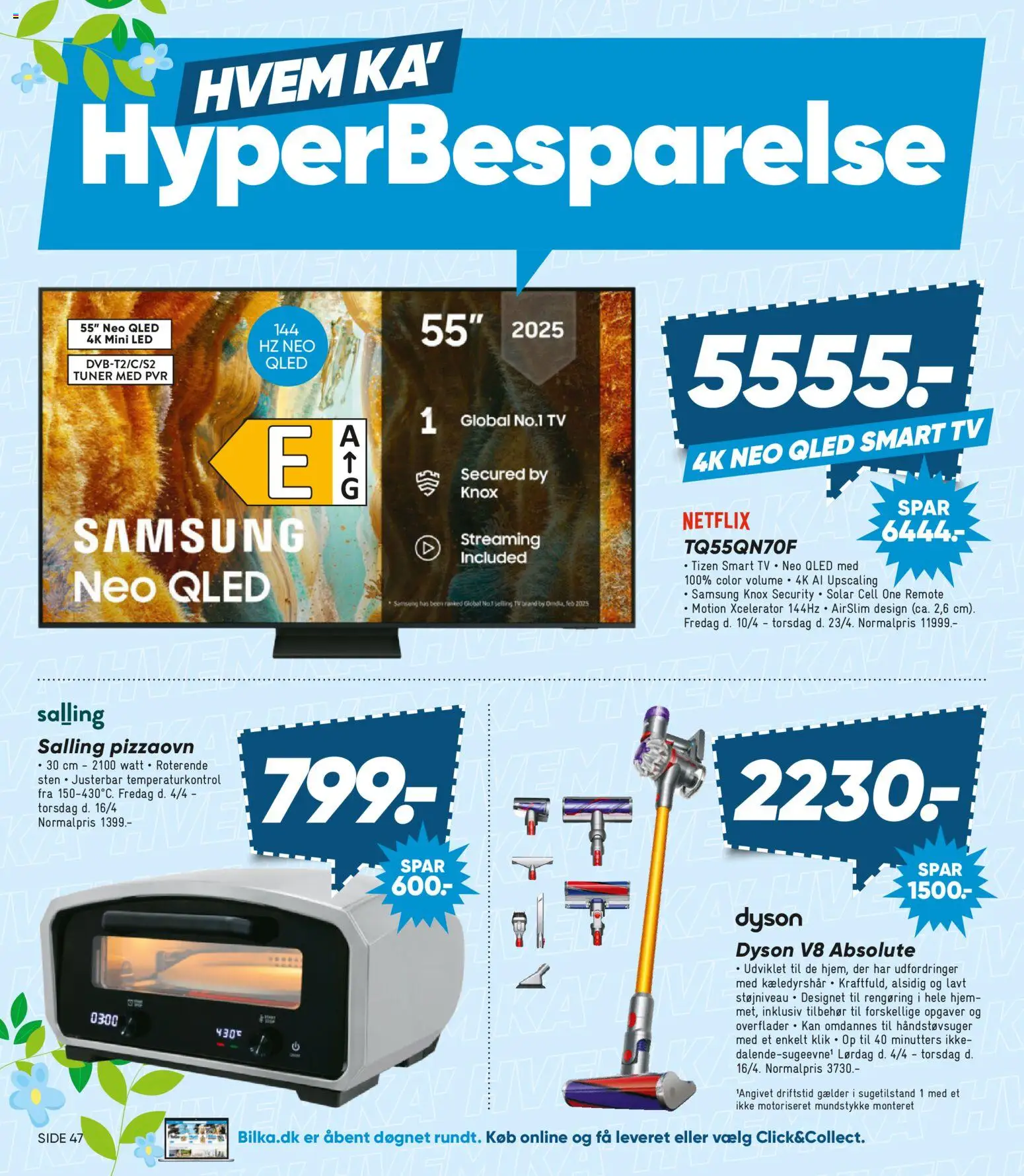 Bilka tilbudsavis – gyldig fra 10.04.2026 | Side: 2 | Produkter: Smart TV, TV