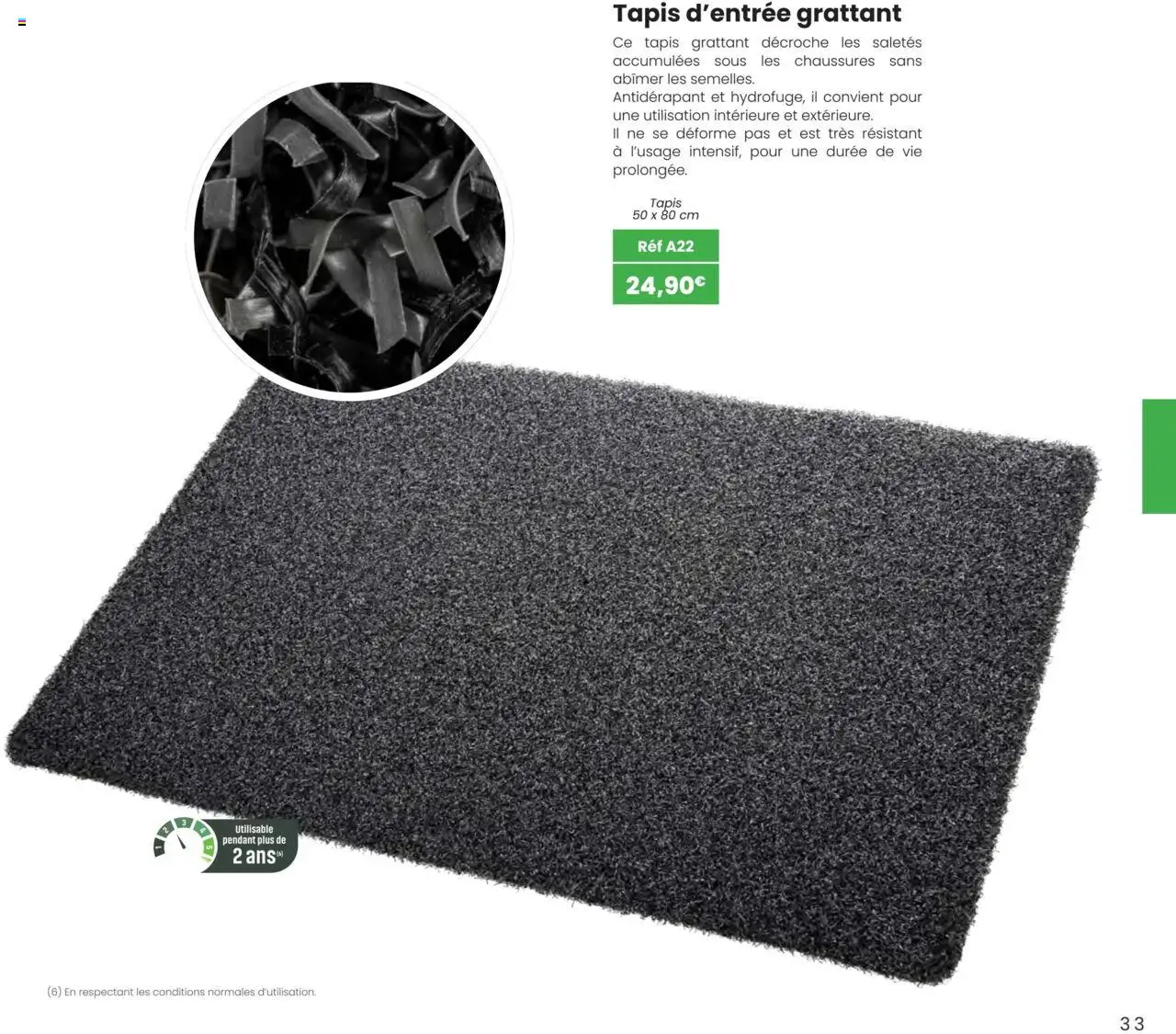 {H1} | Page: 33 | Produits: Tapis