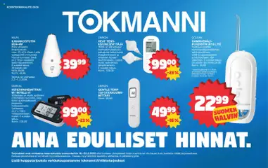 Tokmanni-mainoslehti voimassa 16.02.2026 alkaen