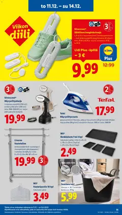 Lidl-mainoslehti voimassa 11.12.2025 alkaen | Sivu: 11 | Tuotteet: Kori