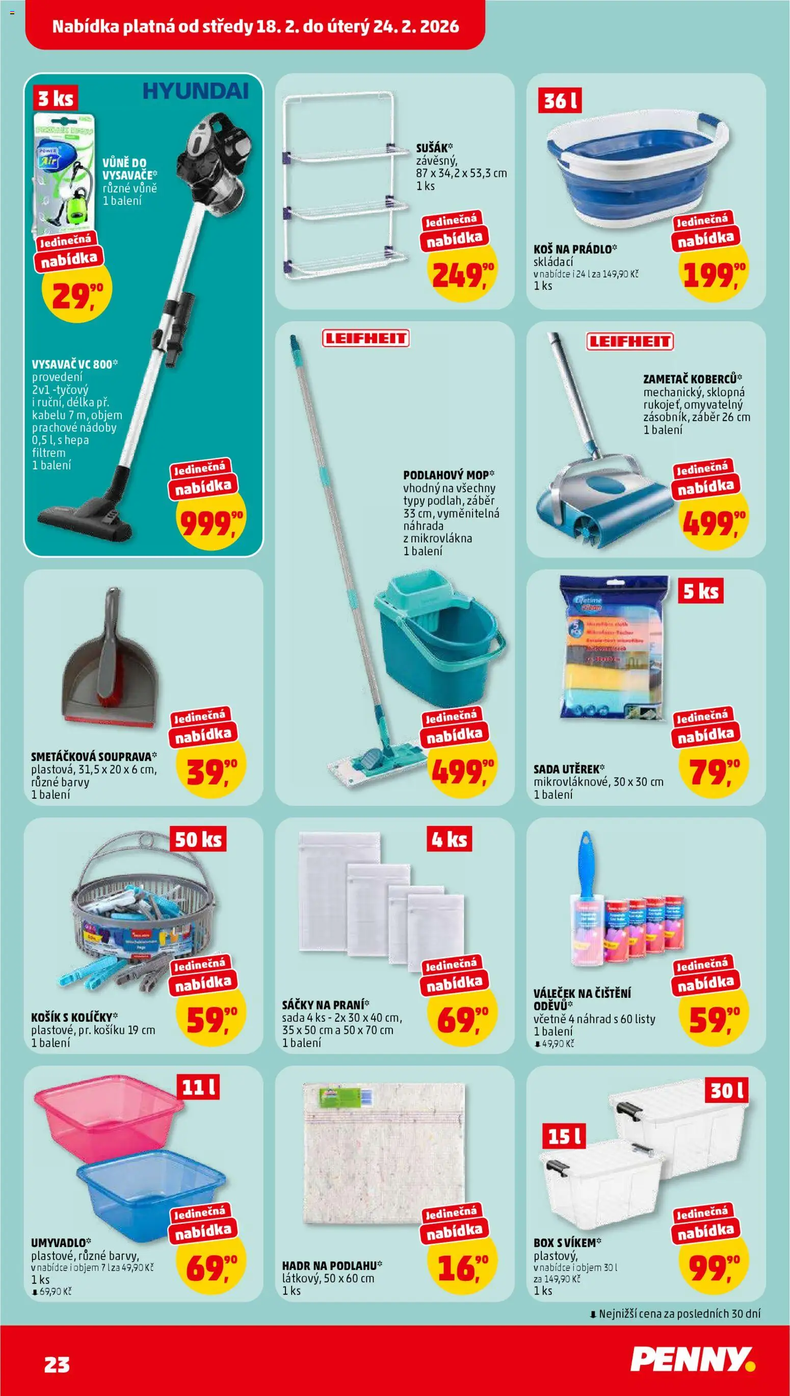 Penny Market leták - Čtvrtečník od 18.02.2026 | Strana: 23
