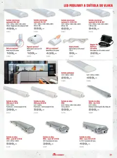 Náhled letáku Uni Hobby katalog - Osvětlení od 03.10.2025 | Strana: 21 | Produkty: Kabel, Adaptér, Barvy, LED