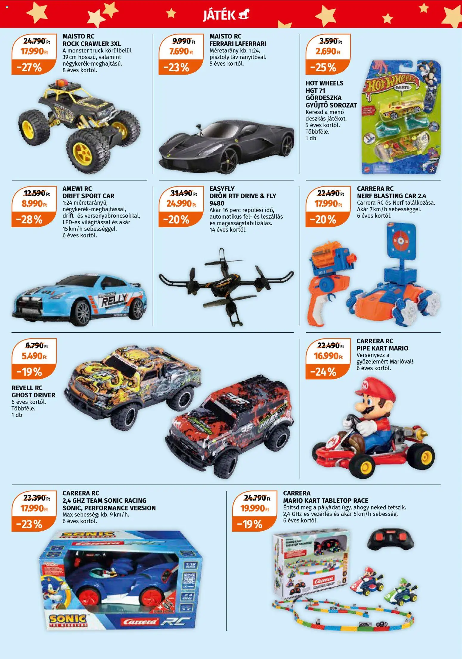 Müller akciós ujság - amely érvényes a következő dátumtól: 15.12.2025 | Oldal: 9 | Termékek: Drón, Gördeszka, Játék