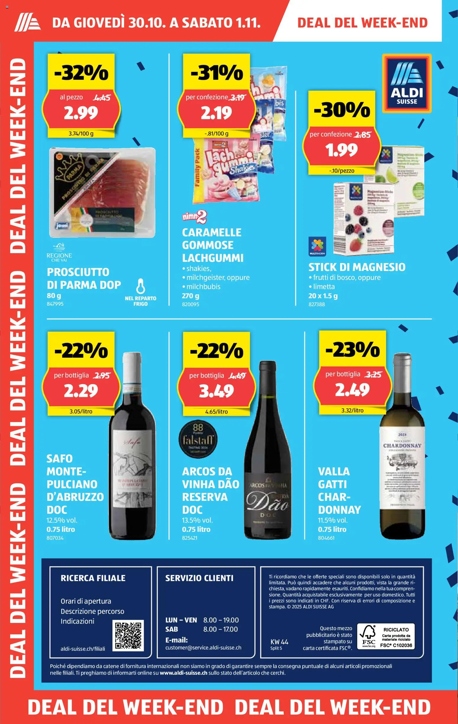 Aldi Aktionen IT – gültig ab 30.10.2025 | Seite: 2 | Produkte: Lachs